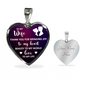 Beauty To My Life Luxury Heart Necklace