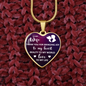 Beauty To My Life Luxury Heart Necklace