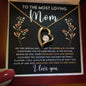 Mom Most Loving Forever Love Necklace