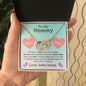 Mommy Your & Mine Heart Interlocking Hearts Necklace
