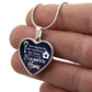 So Good To Be Home Heart Luxury Necklace