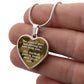 The Easiest Part Heart Luxury Necklace