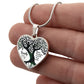 Where Life Begins Heart Luxury Necklace