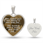 The Easiest Part Heart Luxury Necklace