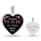 Eye To Eye Heart Luxury Necklace
