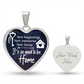 So Good To Be Home Heart Luxury Necklace