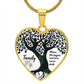 Where Life Begins Heart Luxury Necklace