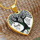 Where Life Begins Heart Luxury Necklace