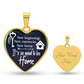 So Good To Be Home Heart Luxury Necklace
