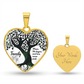 Where Life Begins Heart Luxury Necklace