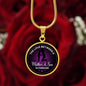 Love Mom & Son Circle Luxury Necklace