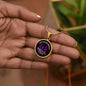Love Mom & Son Circle Luxury Necklace