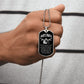 biker's prayer Graphical Military Chain