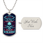 Don't tread on me - dog tag Graphical Military Chain