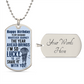 Husband Birthday Dog Tag-01-01 Graphical Military Chain