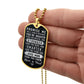 Promise me Graphical Military Chain