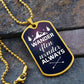 wander often wonder always Graphical Military Chain