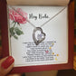 Sorry Hug It Out Forever Love Necklace