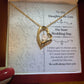 Daughter In Law Wedding-Be The One Forever Love Necklace