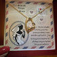 Daughter Wedding In My Arms Forever Love Necklace