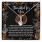 Thanksgiving To Call You Alluring Beauty Necklace