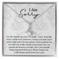 Sorry Forever Love You Alluring Beauty Necklace