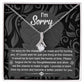 Sorry Just One Thing Alluring Beauty Necklace
