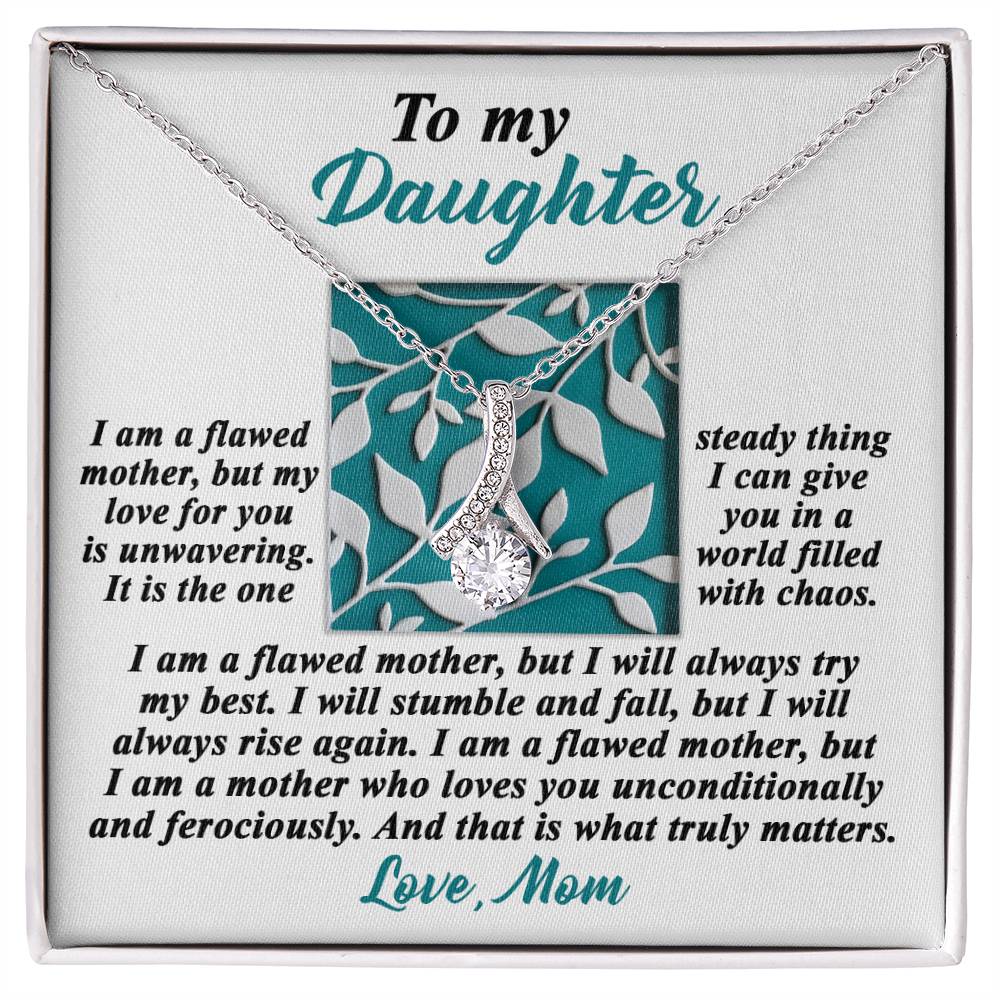 Daughter Stumble And Fall Alluring Beauty Necklace