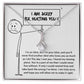 Sorry Missing Piece Alluring Beauty Necklace