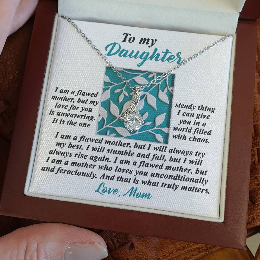 Daughter Stumble And Fall Alluring Beauty Necklace