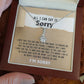 Sorry Keep Me Apart Alluring Beauty Necklace