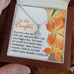 Daughter Here I Am Alluring Beauty Necklace