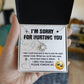 Sorry Travel Back Love Knot Necklace