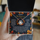 Thanksgiving Lost My Way Love Knot Necklace