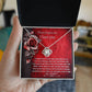 Sorry One Last Chance Love Knot Necklace
