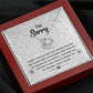 Sorry Change The Past Love Knot Necklace