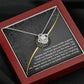 Sorry Turn Your Back Love Knot Necklace