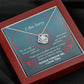 Sorry Mistakes And Faults Love Knot Necklace