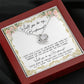 Bridesmaid Keep The Tradition Love Knot Necklace