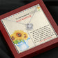 Daughter The First Time Love Knot Necklace