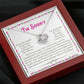Sorry A Better Person Love Knot Necklace