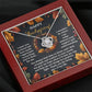 Thanksgiving Lost My Way Love Knot Necklace