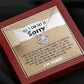 Sorry Keep Me Apart Love Knot Necklace