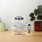 Best Dad Daughter for Dad Gift Acrylic Heart