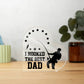 Best Fishing Dad Acrylic Heart