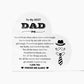 Best Dad Daughter for Dad Gift Acrylic Heart