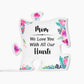 Mom With All Our Hearts Acrylic Puzzle