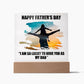 Father's Day Lucky Dad Acrylic Square