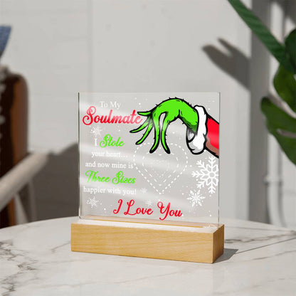 Christmas Soulmate Acrylic Square