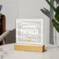 Dad Worlds Greatest Farter - Acrylic Square